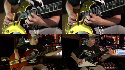 Download Video: A 13 ans cet enfant joue tous les instruments d'un morceau de Metallica ! Master of Puppets