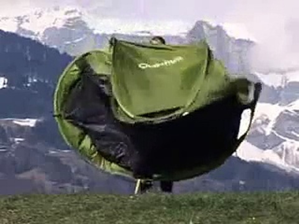 Como abrir e fechar a Barraca 2 Seconds Quechua ?