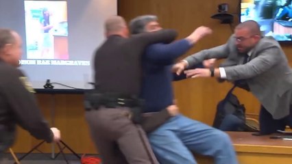 Un père se jette sur l'agresseur de ses filles durant son procès