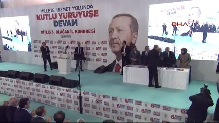 Bitlis Cumhurbaşkanı Erdoağan,ak Parti Bitlis 6. Olağan İl Kongresi'ne Katıldı 1