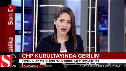 CHP�de mükerrer imza gerilimi
