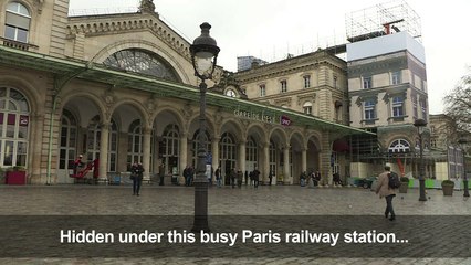Preserved in time: WWII bunker hidden under Paris train station