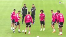 Cristiano Ronaldo Pulls off Insane Nutmeg During Real Madrid Training Session