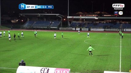 Le coup franc de SOUBERVIE ne donne rien.