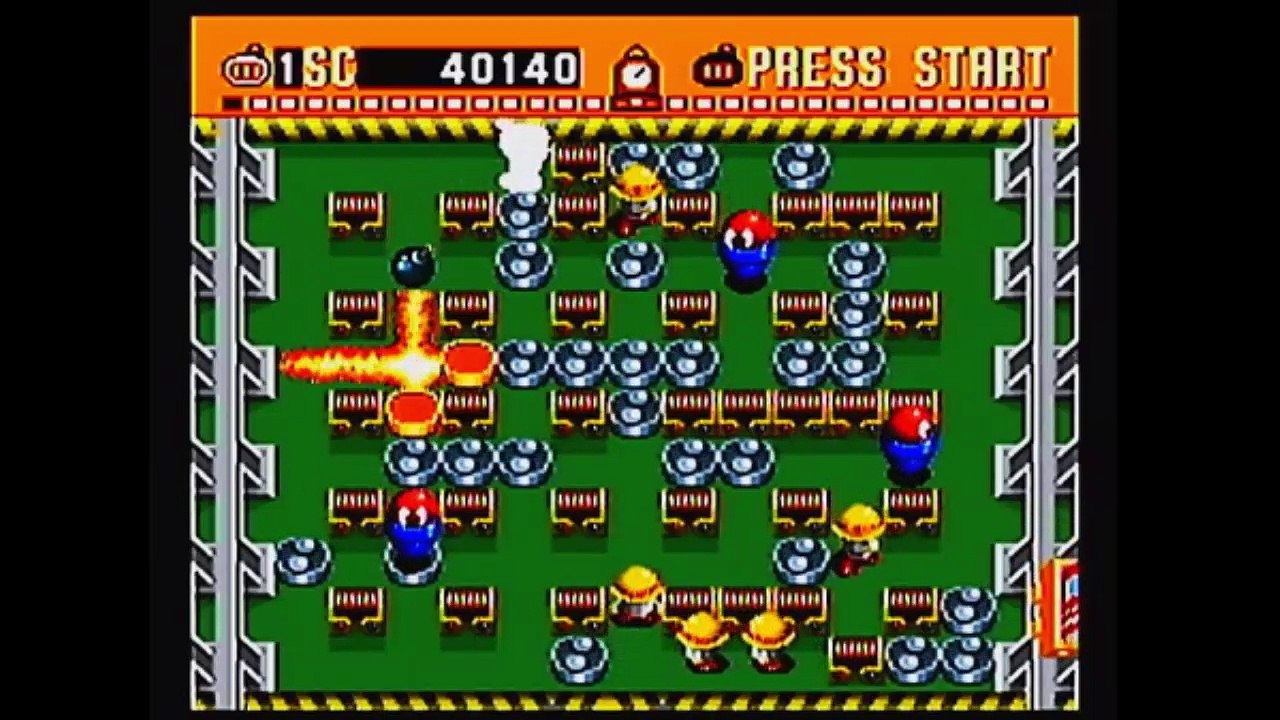 SUPER BOMBERMAN snes #3  ervas daninhas e um boss muito mala!