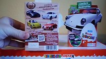 8 Kinder Surprise Choco Eggs Porsche Cars Limited Edition Full Collection Toys Huevos Sorpresa