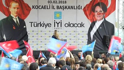 Kocaeli İyi Parti Lideri Meral Akşener, İyi Parti Kocaeli İl Başkanlığı Binası Açılışına Katıldı 1