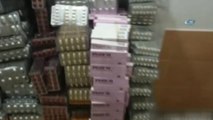 Kamyonetten 35 Bin Tablet Kaçak İlaç Ele Geçirildi