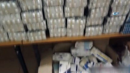 Kamyonetten 35 bin tablet kaçak ilaç ele geçirildi