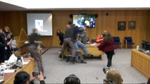 Furious father tries to attack Larry Nassar in court