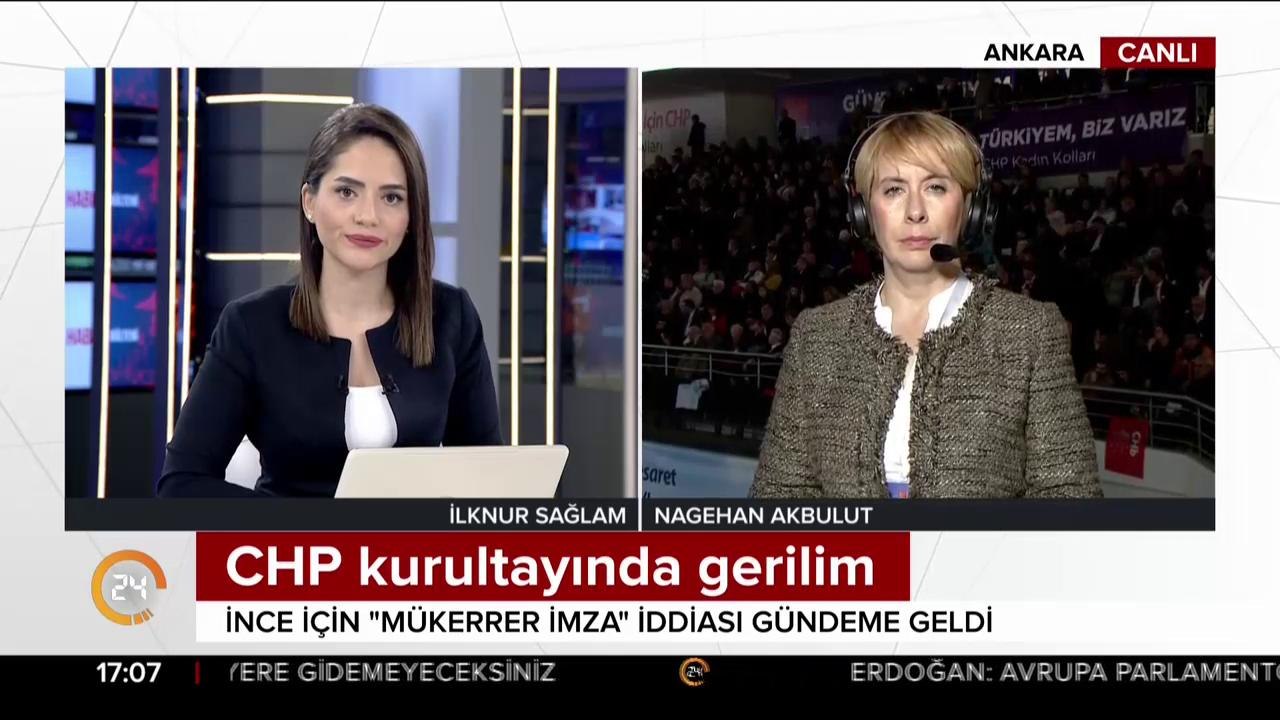 CHP kurultayında gerilim