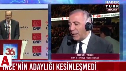 CHP�li Tekin�in oy açıklamasına sunucudan cevap geçikmedi