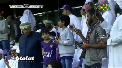 هدفين حسين الشحات - العين × عجمان - الدوري الاماراتي 2018