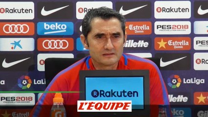 Foot - ESP - Barça : Valverde «Nous n'avons pas aimé quand Neymar nous a quittés»