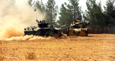 Afrin'de Bir Türk Tankı PYD/PKK'lı Teröristler Tarafından Vuruldu: 1 Asker Şehit Oldu