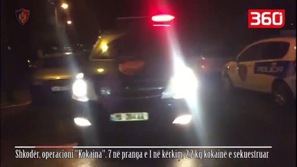 Download Video: Shkodër, 7 të arrestuar për kokainë, ja si i përgjuan disa muaj dhe u futën agjentët në rrjet (360video)