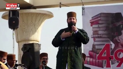 جناح الازهر ينظم فاعليات غنائية بمعرض الكتاب وسط اقبال كثيف من الزوار