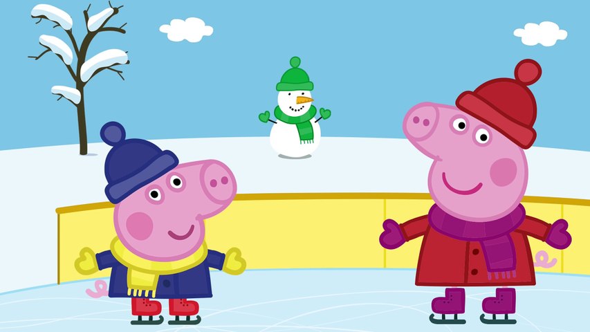 Download Peppa Pig Creations 16 Winter Fun New Peppa Pig Video Dailymotion SVG Cut Files