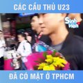 U23 Việt Nam đã vào TP HCM