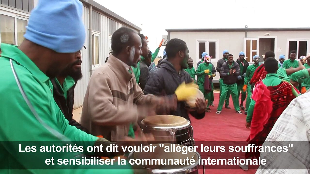 Libye: des migrants manifestent contre leur détention
