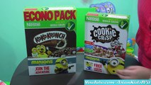 We Love the Minions! Free Minion Toys and Accessories Inside these Cereal Boxes!