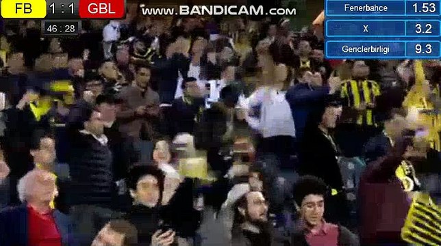 Alper Potuk Goal - Fenerbahce 1-1 Genclerbirligi 03.02.2018