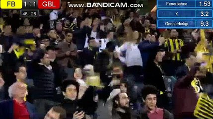 Alper Potuk Goal - Fenerbahce 1-1 Genclerbirligi 03.02.2018