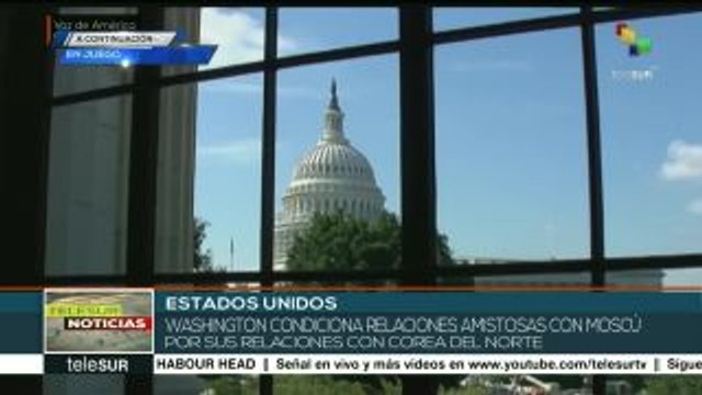 EE.UU. condiciona relaciones con Rusia por sus vínculos con Norcorea