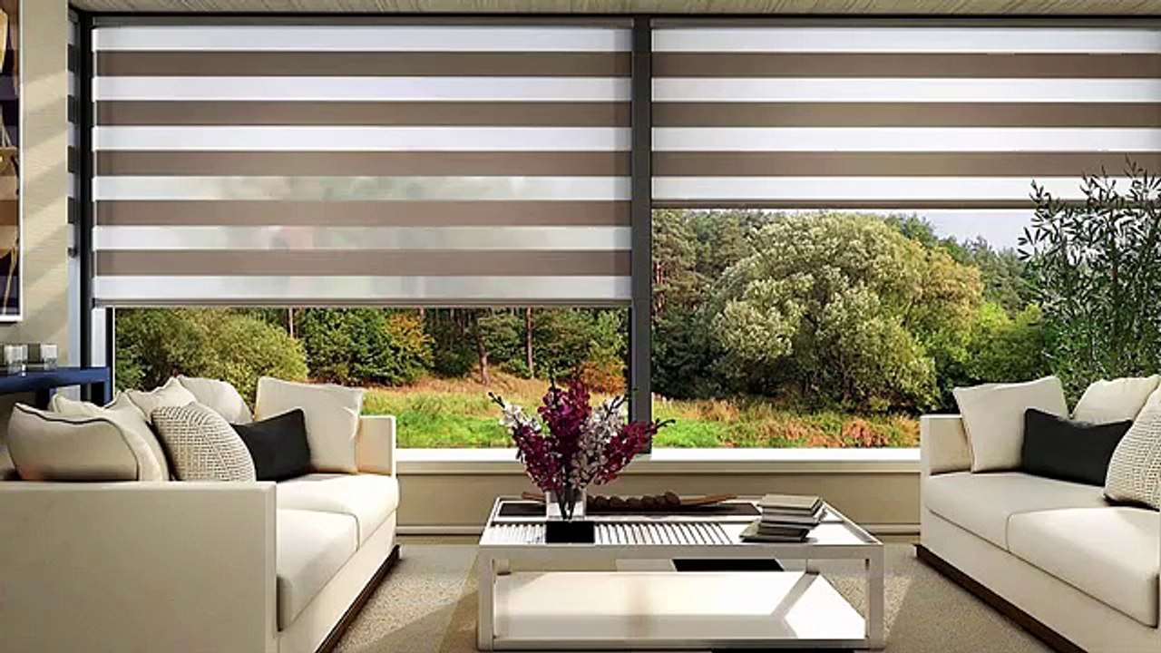 Roman curtains in the interior- options, design, photo - Window decoration 2018