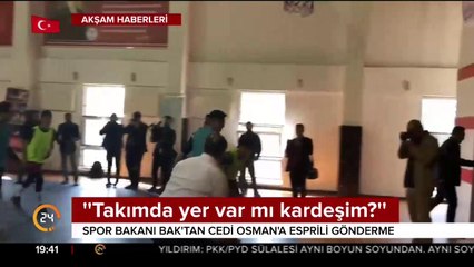 "Takımında yer var mı kardeşim?"