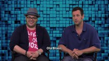Pixels | Adam Sandler e Josh Gad dão um “olá” ao Brasil | 23 de julho nos cinemas