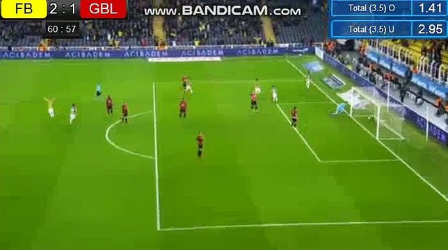 Nabil Dirar Goal HD - Fenerbahce 2-1 Genclerbirligi 03.02.2018