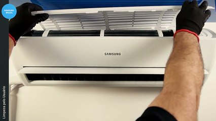 Ar condicionado Wind Free - Limpeza pelo Usuário