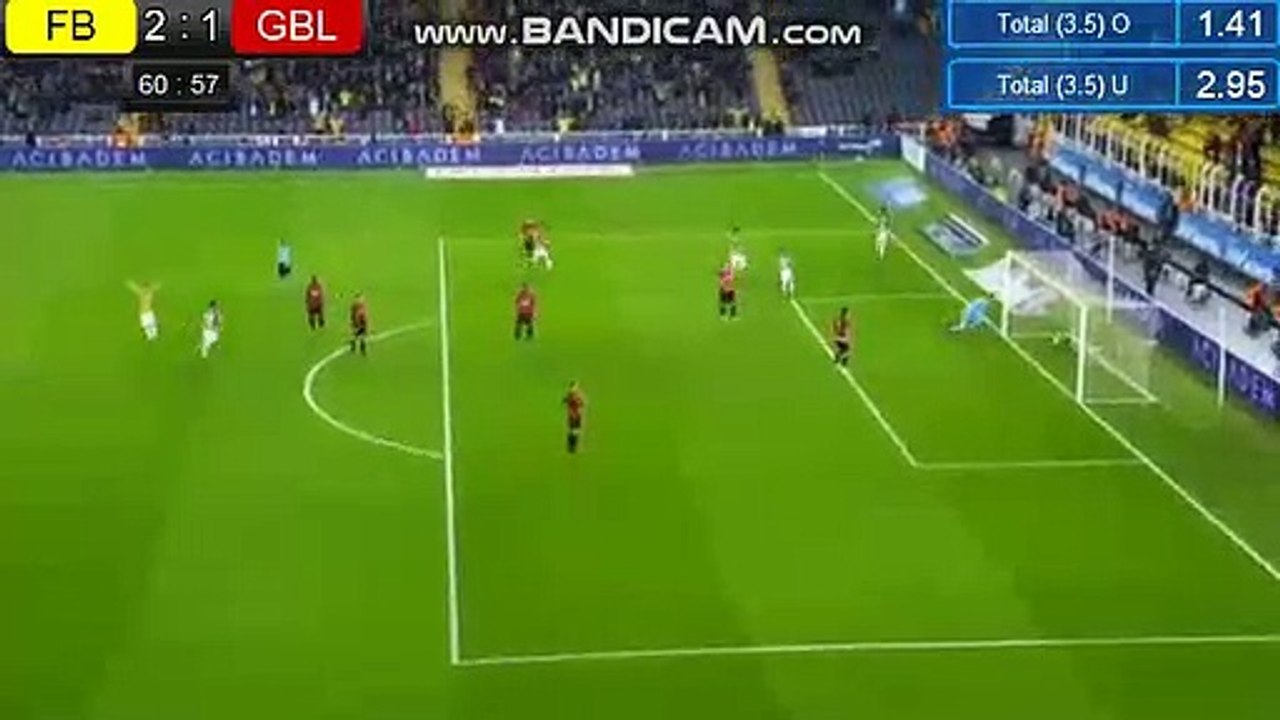 2-1 Nabil Dirar Super  GOAL HD - Fenerbahce vs Genclerbirligi - 03.02.2018 HD