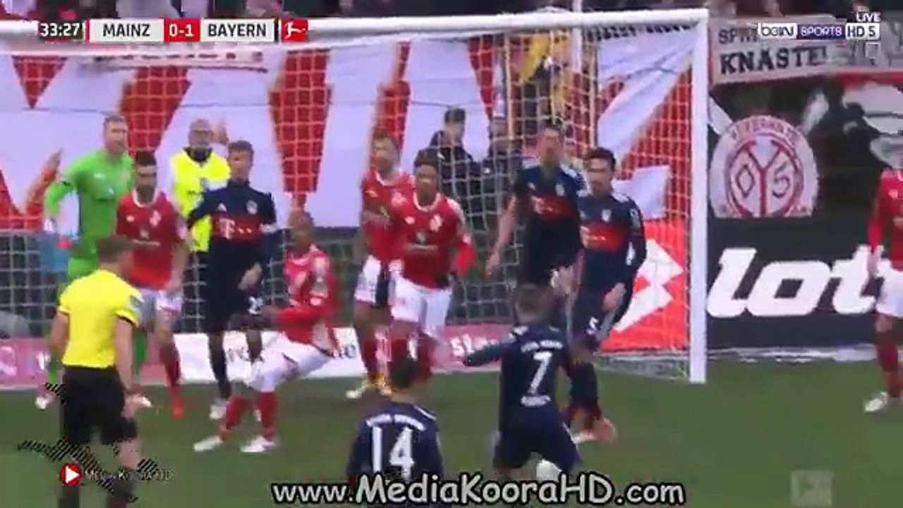 اهداف مباراة بايـ ــرن ميـ ـونييخ ومـ ـايـ ـنز 2-0 ◄ البوندسـ ــليـ ـغا 3-2-2018 [ شاشة كاملة HD ] - YouTube