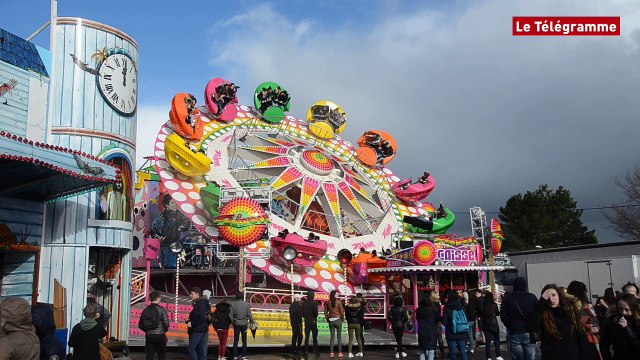 Quimper. C'est parti pour la fête foraine