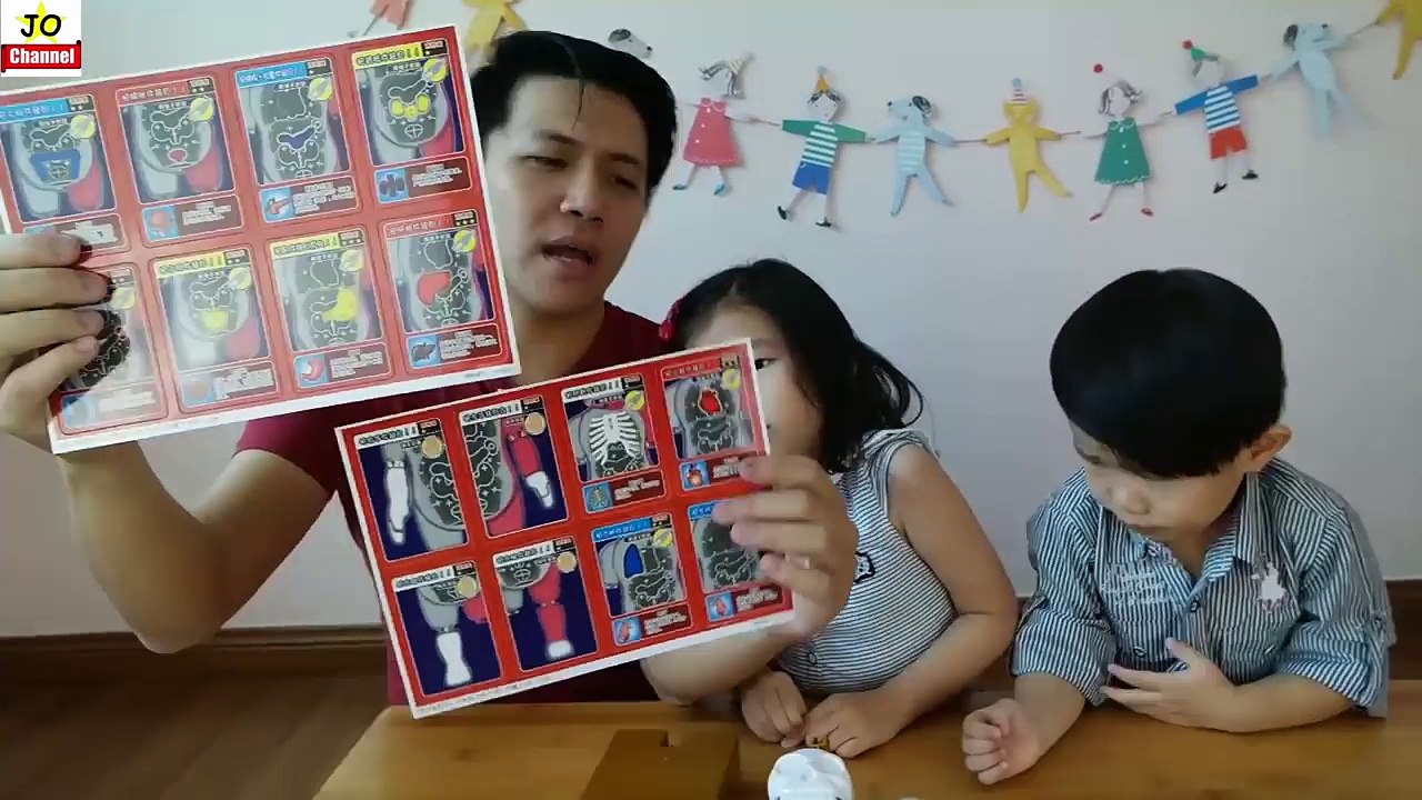 桌面遊戲 人體模型玩具/骷髏玩具 超恐怖！日本校園怪談嚇人遊戲玩具！Human Body Model toys（Board Game）