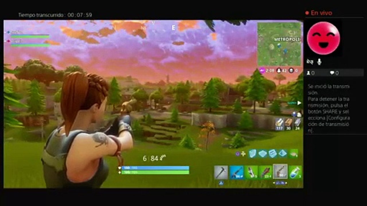 Jugando Fortnite :v (2)