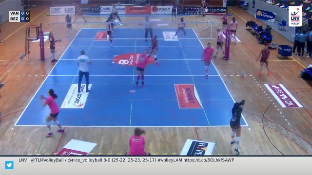 LAF : Vandoeuvre Nancy - Béziers (Retour)