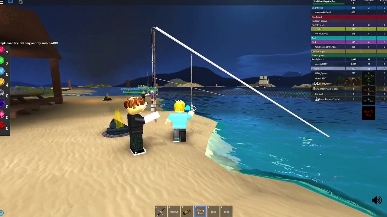 Roblox / Shark Attack! / That Shark Tried to Eat Me! / Gamer Chad Plays