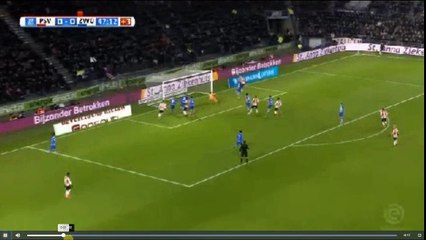 de Jong Goal - PSV Eindhoven vs Zwolle  1-0  03.02.2018 (HD)