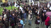Nacionalistas protestam na Córsega