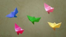 How To Make A Paper Boat That Floats Origami Paper Boat