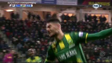 Bjorn Johnsen Goal HD - Heracles 0 - 1 Den Haag - 03.02.2017 (Full Replay)