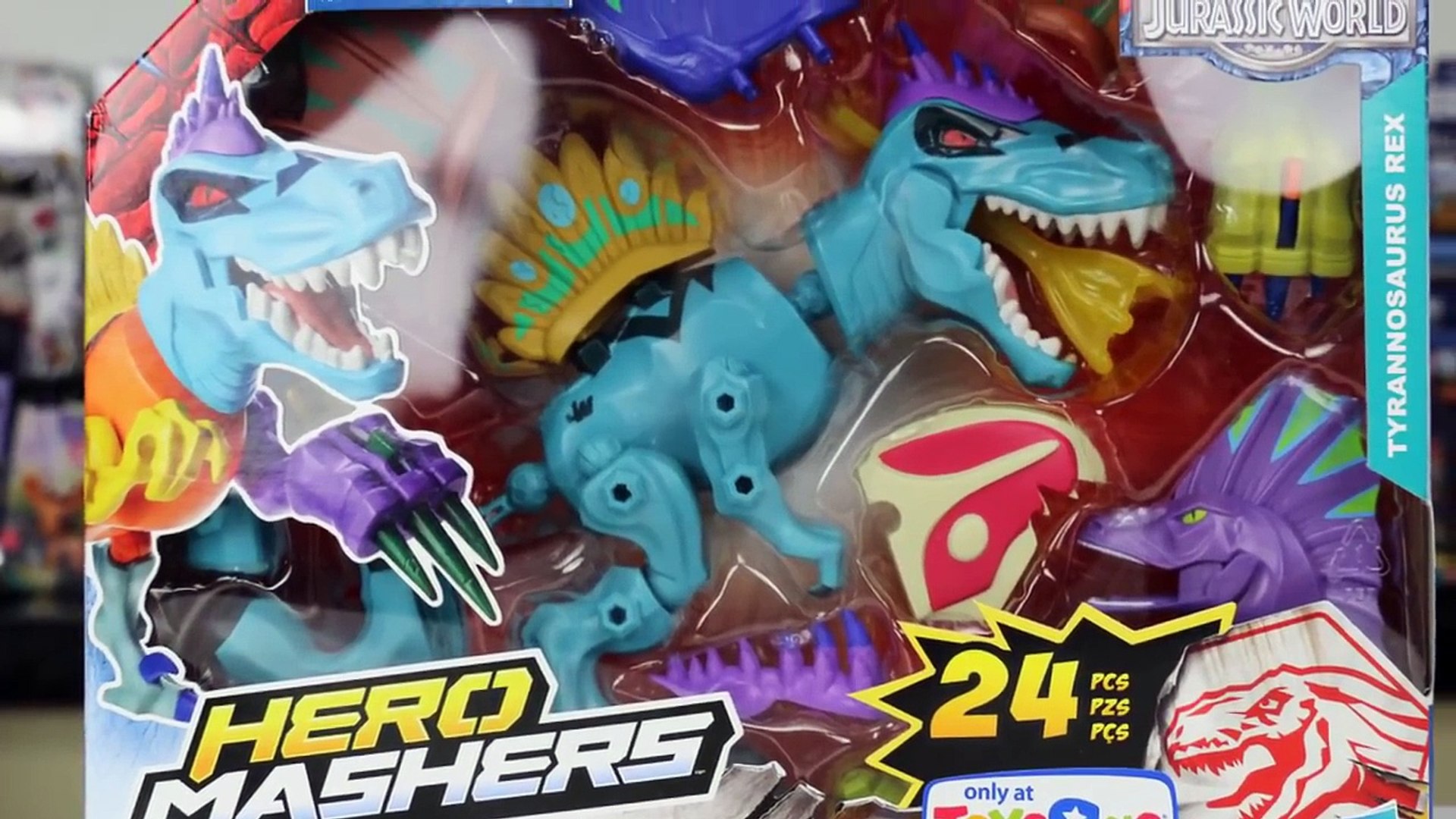 jurassic world hero mashers t rex