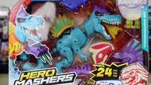 Jurassic World Hero Mashers Toys R Us Exclusive T Rex Toy Review and MashUp