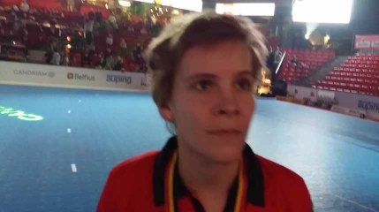 Stefanie Renders: "On recule un peu en deuxième mi-temps"