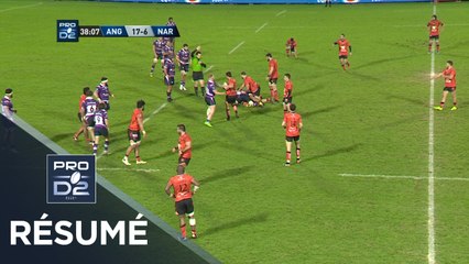 PRO D2 - Résumé Angoulême-Narbonne: 25-12 - J22 - Saison 2017/2018