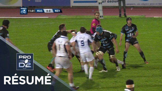 PRO D2 - Résumé Massy-Nevers: 23-11 - J22 - Saison 2017/2018