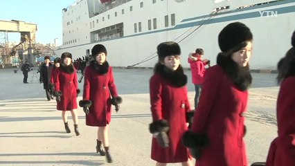 [YTN 실시간뉴스] 北 예술단 리허설...응원단 육로로 방남 / YTN